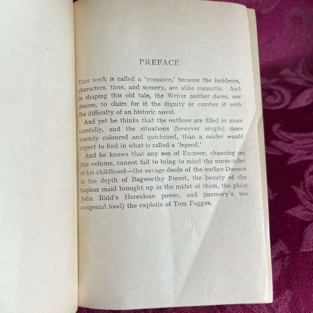 Vintage Book: Lorna Doone A Romance of Exmoor by R.D. Blackmore. Illustrated - Picture 6 of 10